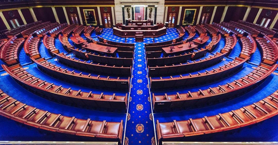 U.S. House of Representatives chamber.